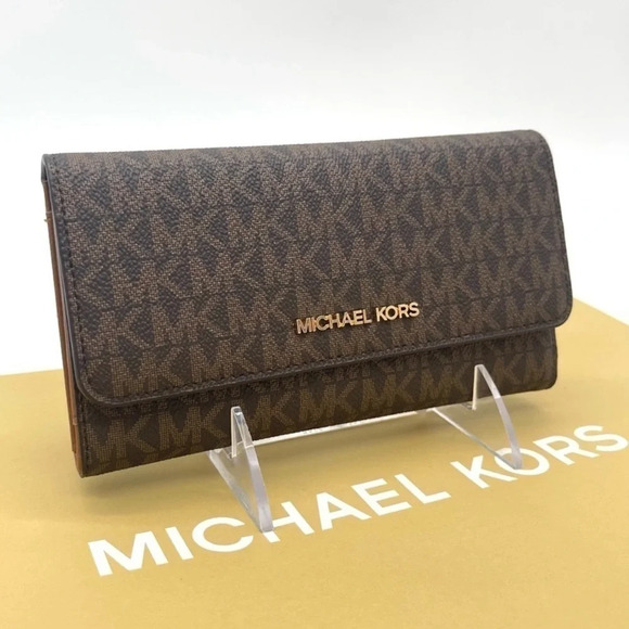 Michael Kors Trifold Wallet Brown